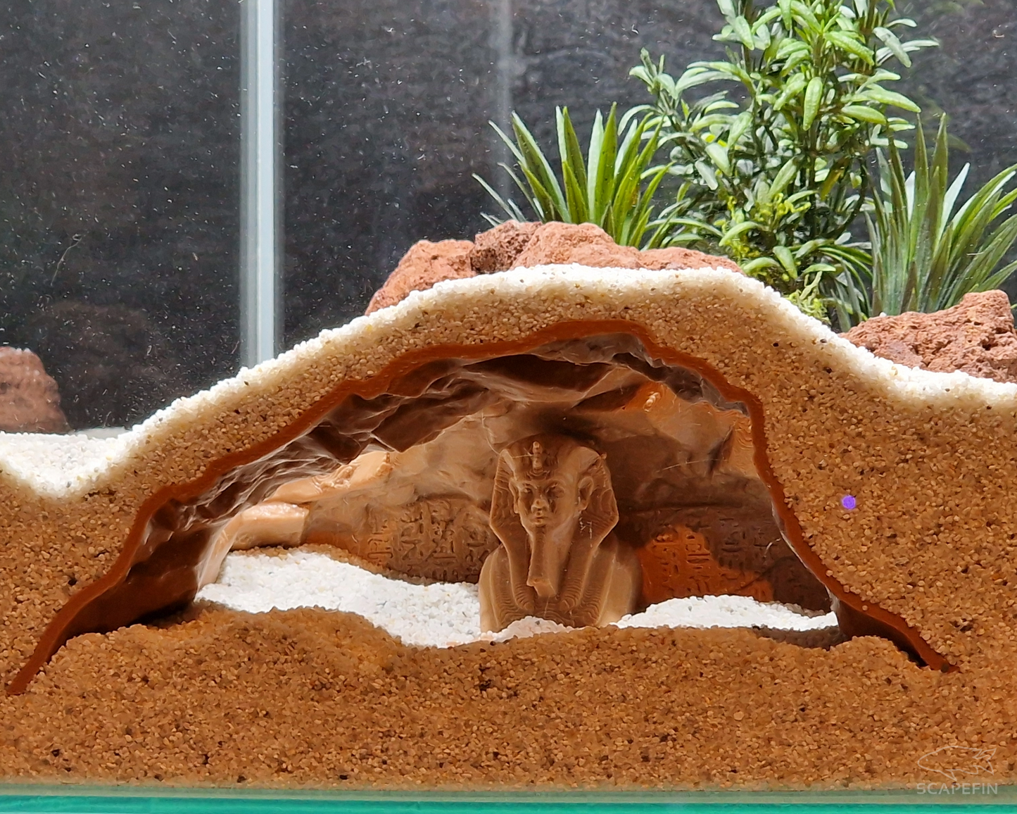 Pharaoh’s Tomb Observation Cave | Aquarium & Terrarium Decor