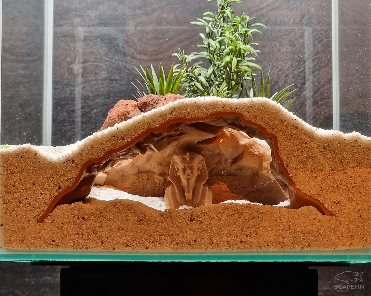 Pharaoh’s Tomb Observation Cave | Aquarium & Terrarium Decor