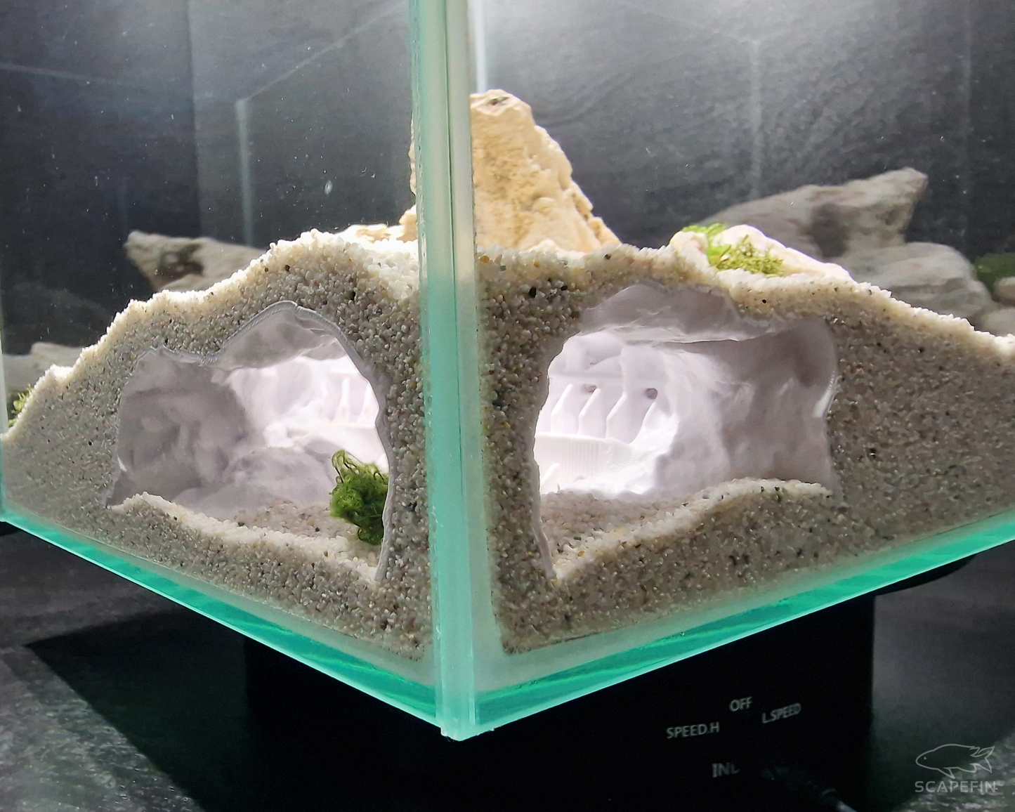 Sunken Colossum – Hidden Observation Cave | Aquarium & Terrarium Decor