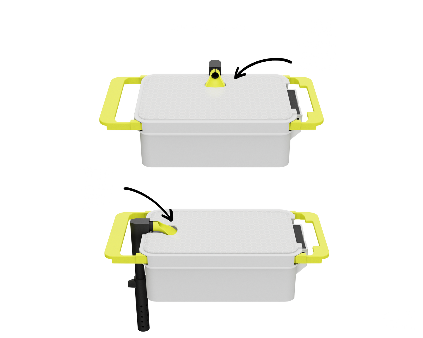 Air-Powered Fry Incubation Tray - Hang-On Aquarium System for Egg Incubation, Hatching & Fry Grow-Out