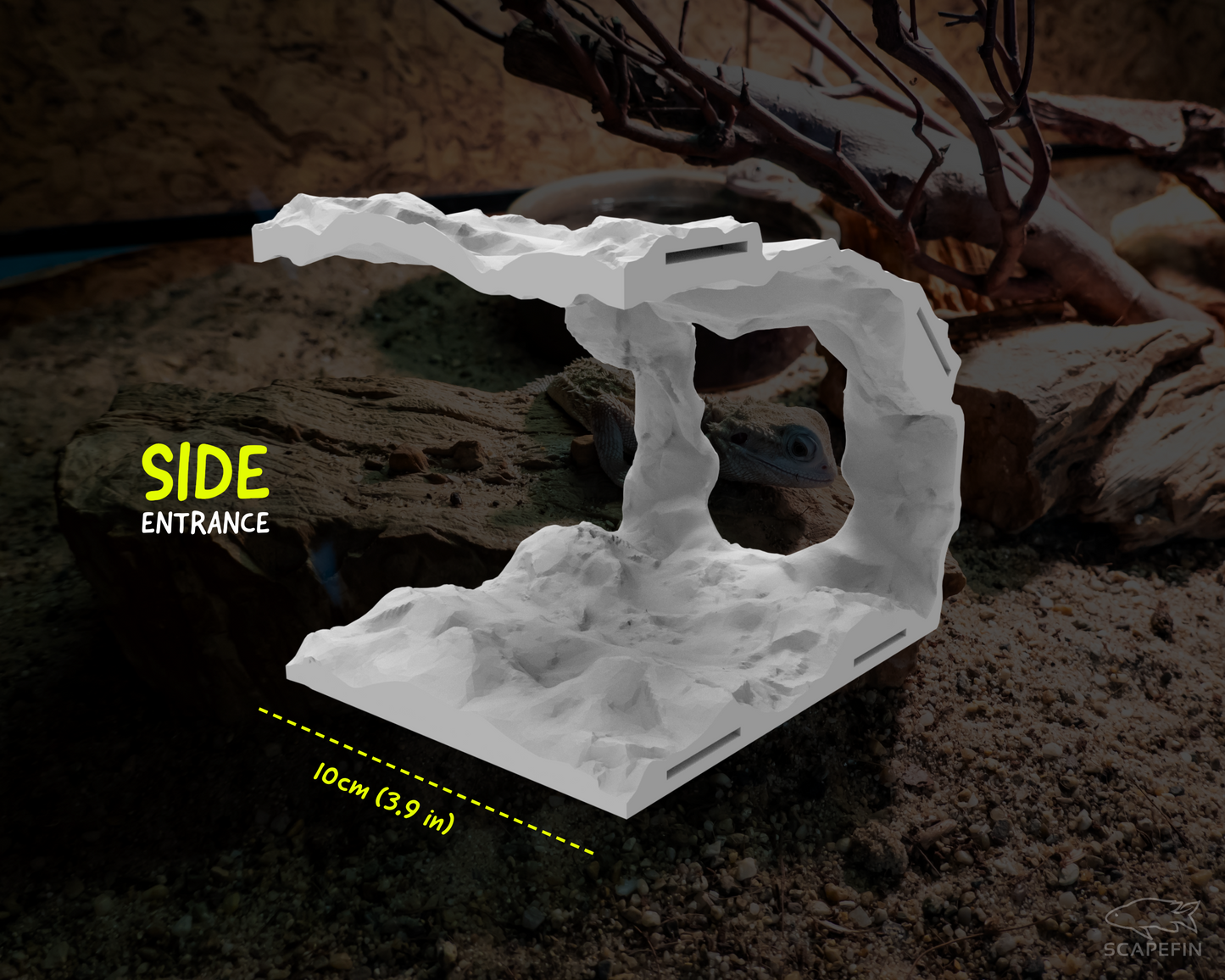 Modular Grotto Observation Cave | Build-Your-Own Aquarium & Terrarium Hide