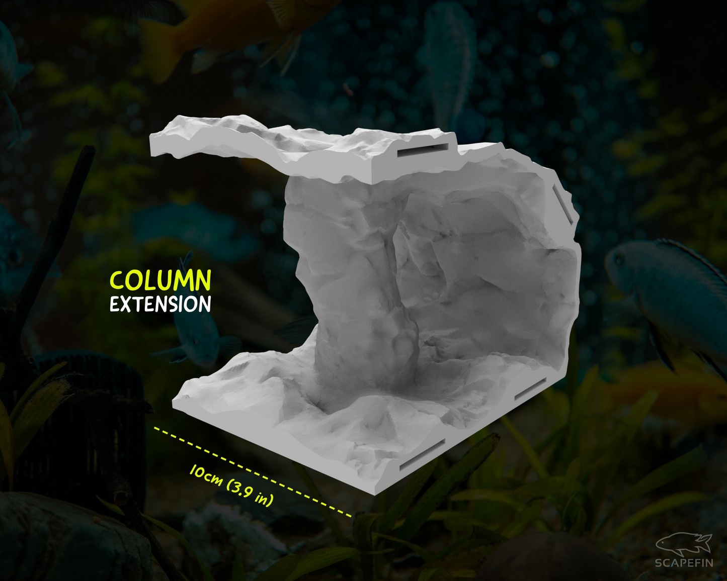 Modular Grotto Observation Cave | Build-Your-Own Aquarium & Terrarium Hide