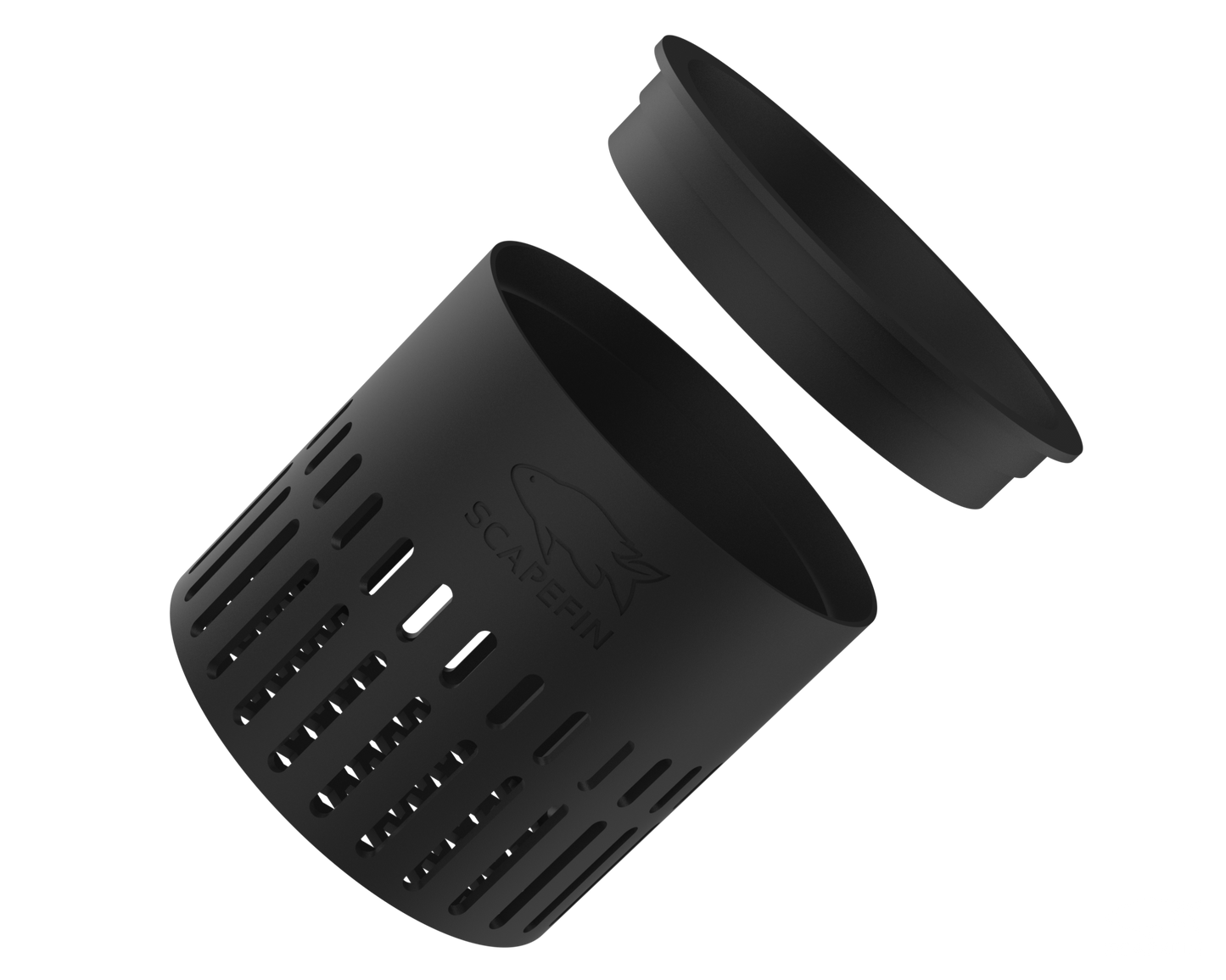 4" Filter Media Cup / Floss Holder