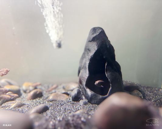 Menhir Hideaway | Aquarium & Terrarium Cave Shelter for Fish, Shrimp, Reptiles