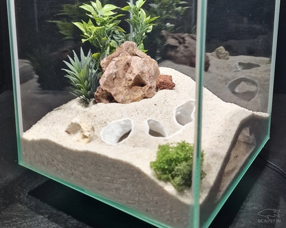 Triton Observation Cave | Aquarium & Terrarium Decor | Natural Hide for Fish, Plecos, Shrimp, Beetles or Reptiles