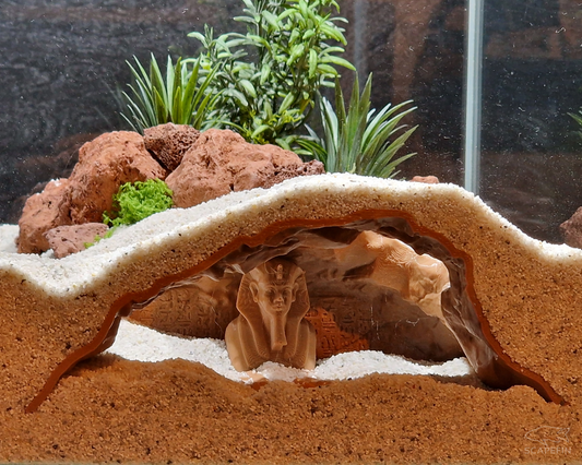 Pharaoh’s Tomb Observation Cave | Aquarium & Terrarium Decor