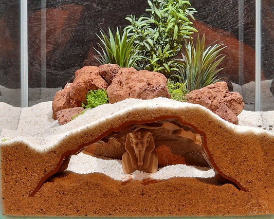 Pharaoh’s Tomb Observation Cave | Aquarium & Terrarium Decor