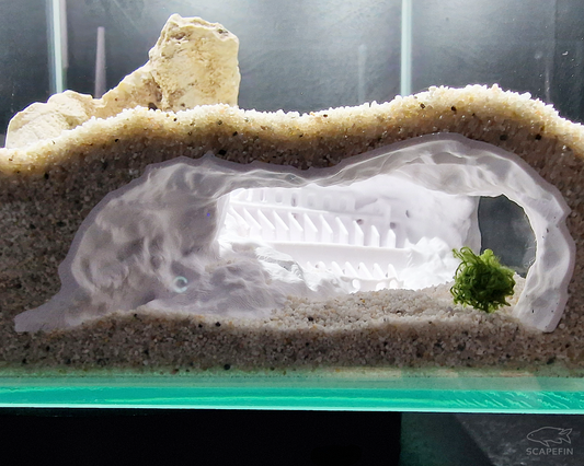 Sunken Colossum – Hidden Observation Cave | Aquarium & Terrarium Decor