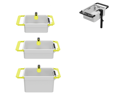 Air-Powered Fry Incubation Tray - Hang-On Aquarium System for Egg Incubation, Hatching & Fry Grow-Out