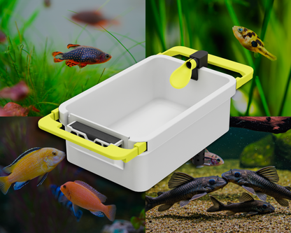 Air-Powered Fry Incubation Tray - Hang-On Aquarium System for Egg Incubation, Hatching & Fry Grow-Out