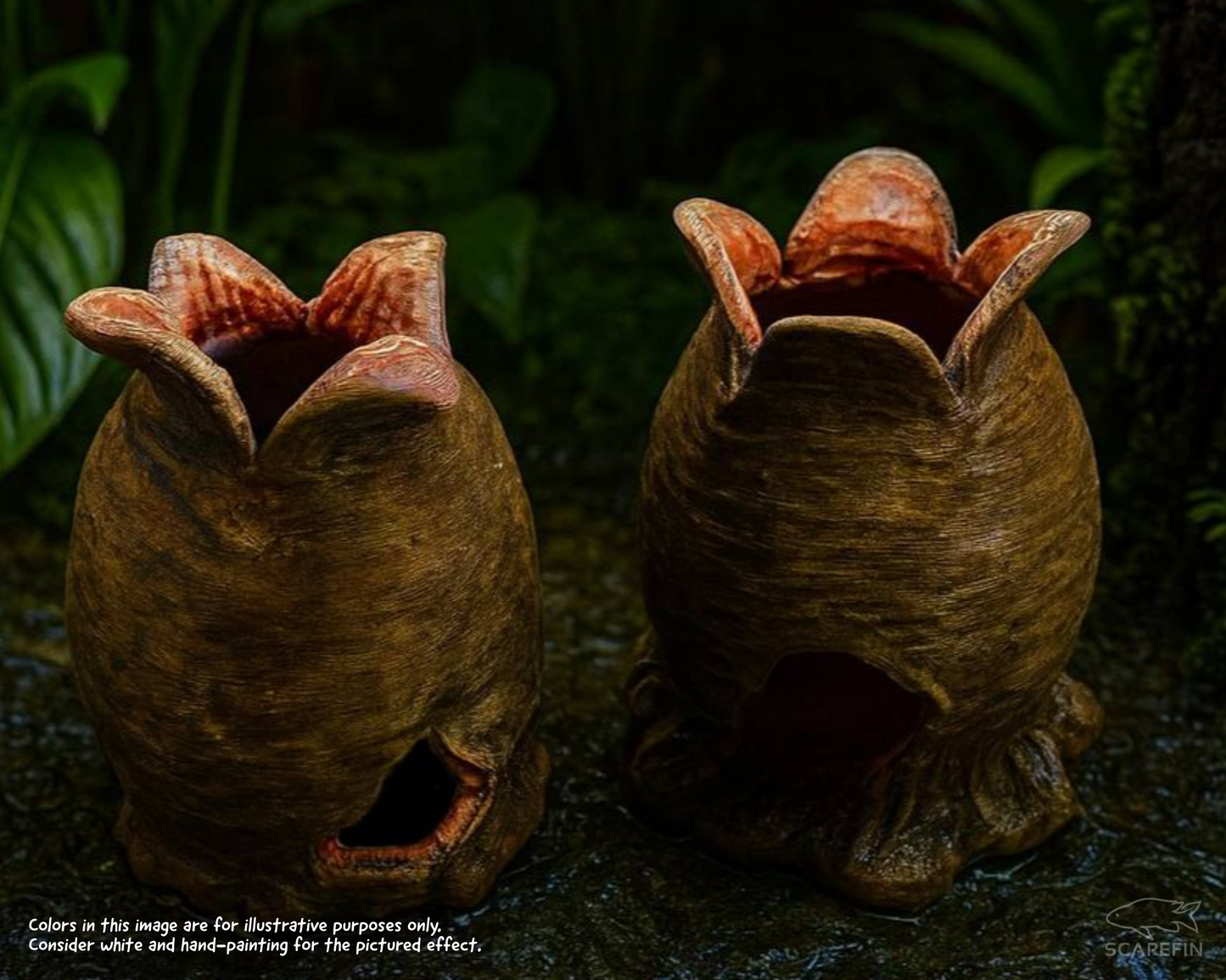 Alien Egg Hides (Set of 2) | Aquarium & Terrarium Shelters