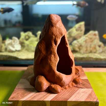 Menhir Hideaway | Aquarium & Terrarium Cave Shelter for Fish, Shrimp, Reptiles