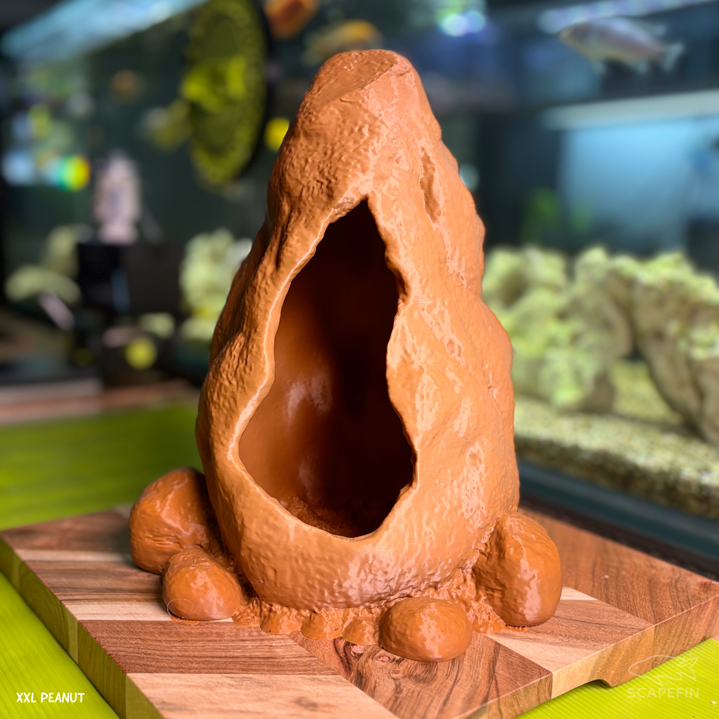 Menhir Hideaway | Aquarium & Terrarium Cave Shelter for Fish, Shrimp, Reptiles