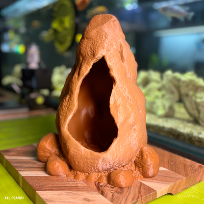 Menhir Hideaway | Aquarium & Terrarium Cave Shelter for Fish, Shrimp, Reptiles