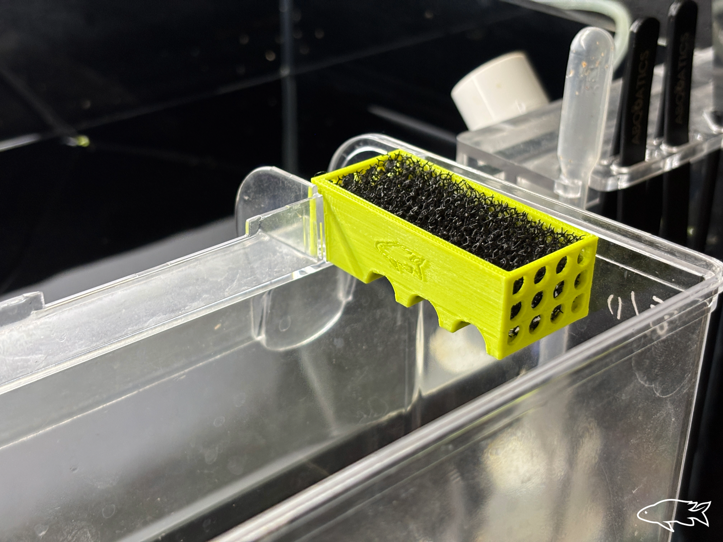 Fry Saver | Output Filter Holder for Fluval & Marina Hang-On Boxes
